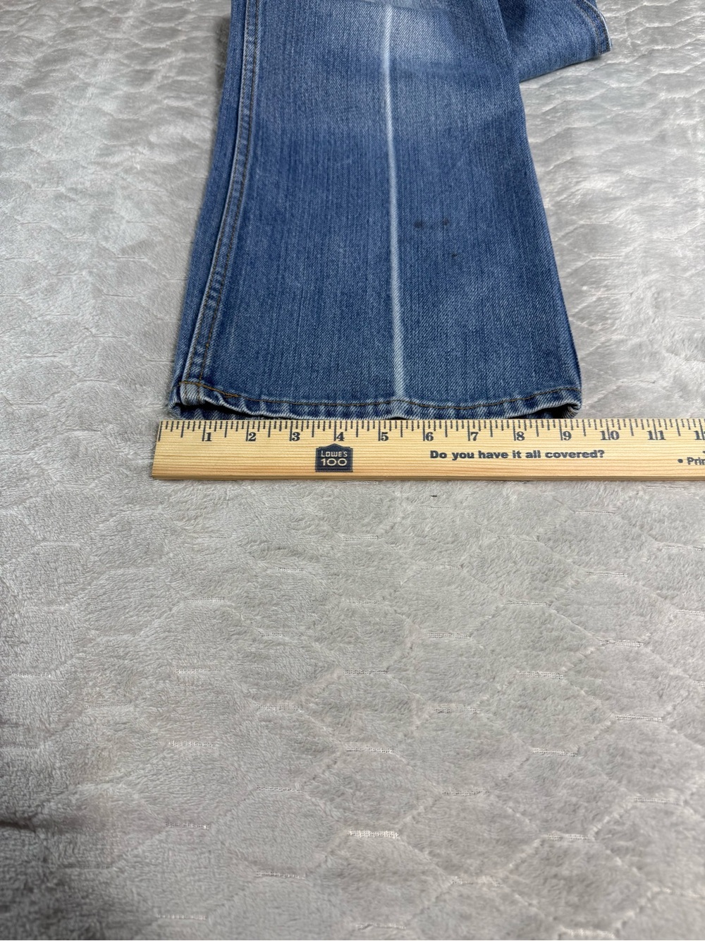 Vintage Levi Strauss Signature Boot Cut Jeans Women’s 31x32 Light Wash Y2K - Picture 10 of 12